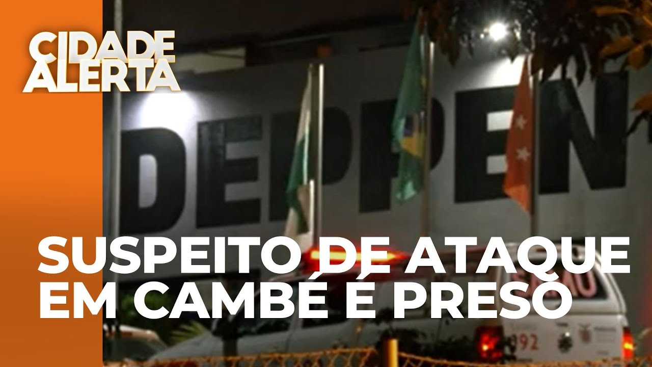 Terceiro suspeito de envolvimento no ataque á escola em Cambé é preso em Pernambuco