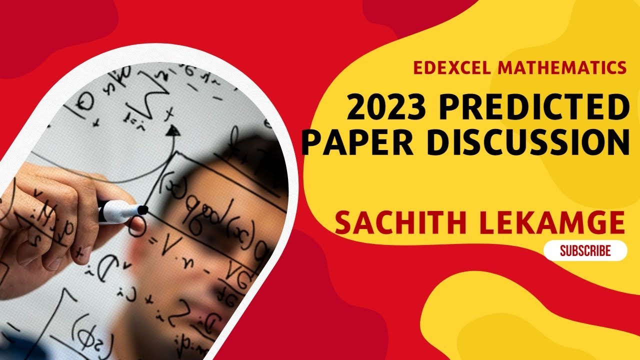 Grade 11   2023 Predicted Paper 1 Discussion   Edexcel Mathematics IGCSE