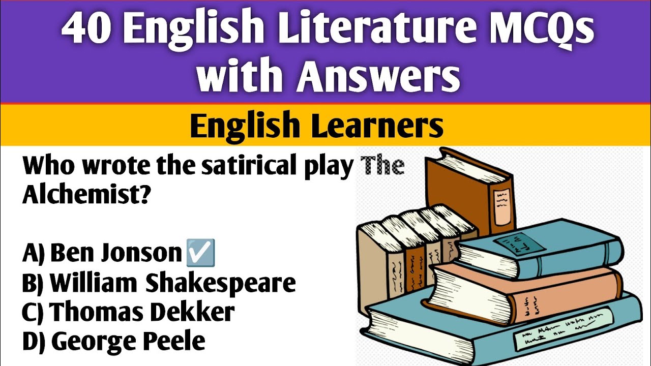 50 English Literature MCQs with Answers | British & American Literature Quiz for Competitive Exams