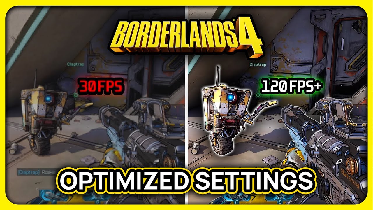 Borderlands 4 - PC Optimized Settings for MAX FPS ✅