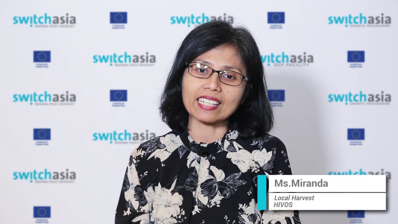 Miranda of Hivos on Local Harvest Project in Indonesia