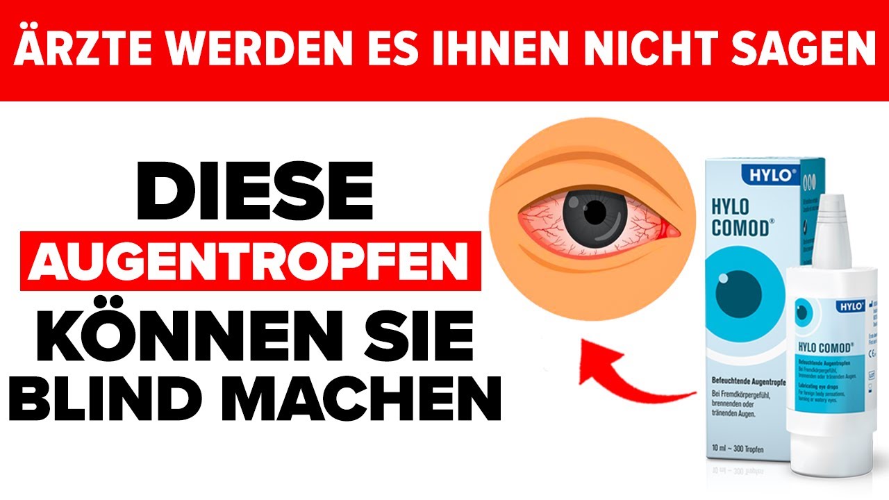 Nach 65 NIEMALS diese 4 Augentropfen nehmen – Augenärzte VERSCHWEIGEN die Langzeitschäden!