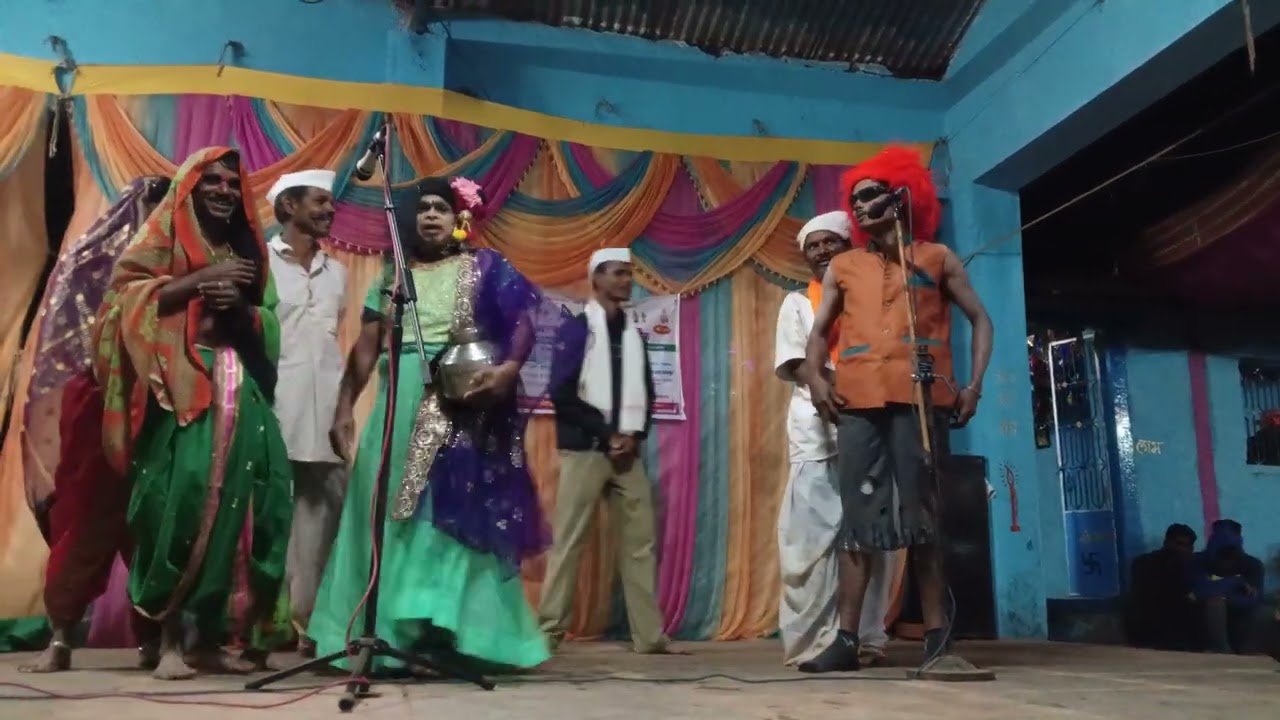 सप्तश्रृंगी भारुड मंडळ धामनकुंड (माणी) अखंड हरिनाम सप्ताह आळीवपाडा ता.सुरगाणा जि.नाशिक