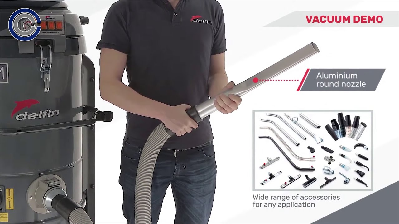 Delfin DM3 Industrial Vacuum Cleaner from Concrete Care