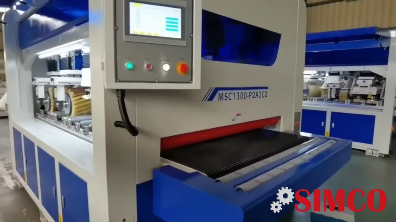Lijadora para molduras lineal/irregular Mca. SIMCO