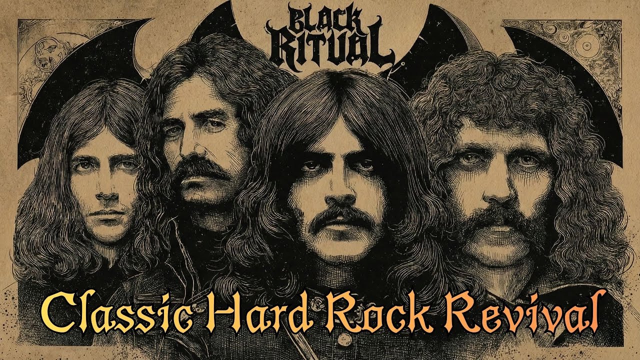 70s Doom Rock Revival | Heavy Psychedelic | BLACK RITUAL – Kingdoms in Decay (Full Album)