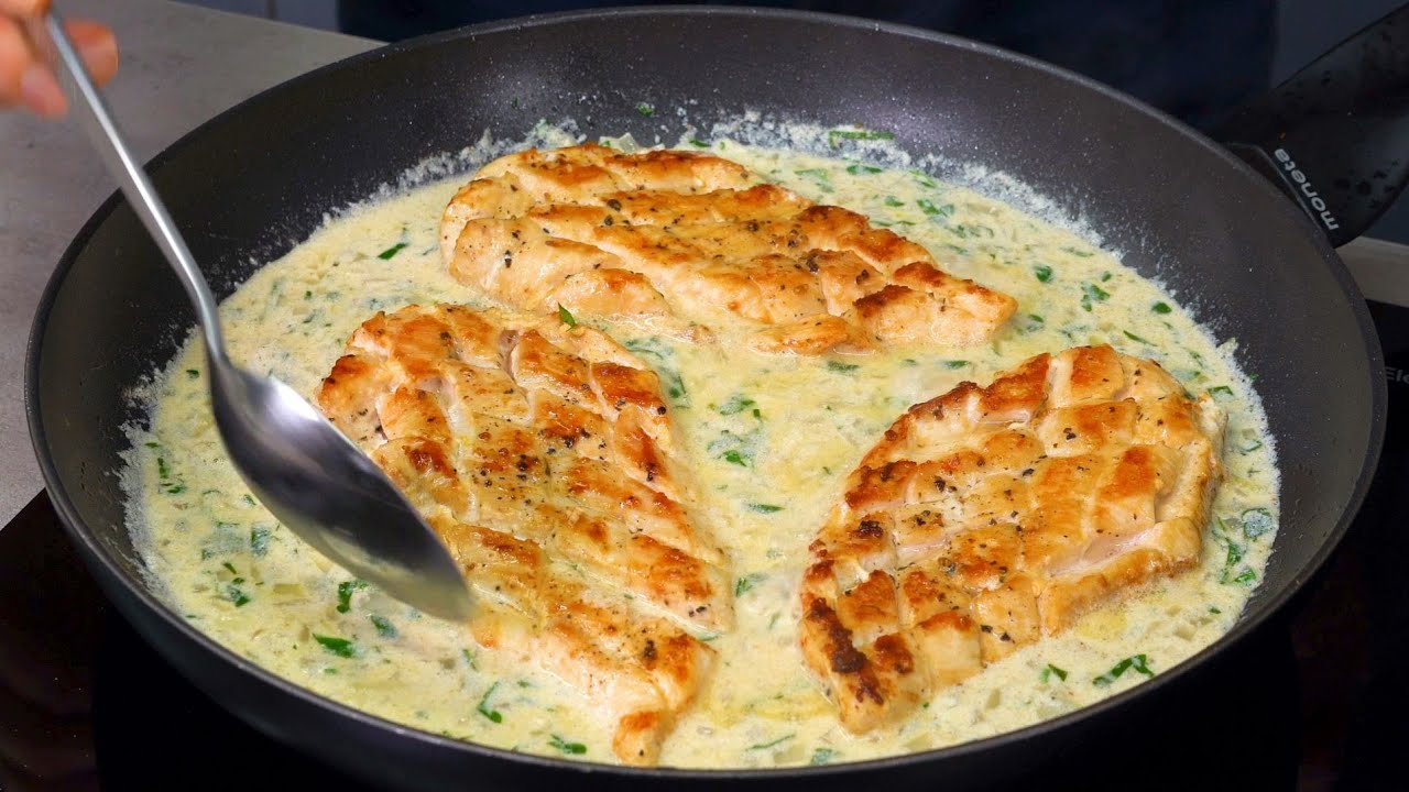 Это самая вкусная куриная грудка, которую я когда-либо ела! Просто, дешево и очень сочно!