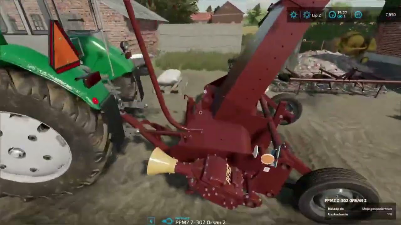 FS22 Reakcja dziadka na nowy ciągnik. Lato w Boćkowie. odc.15