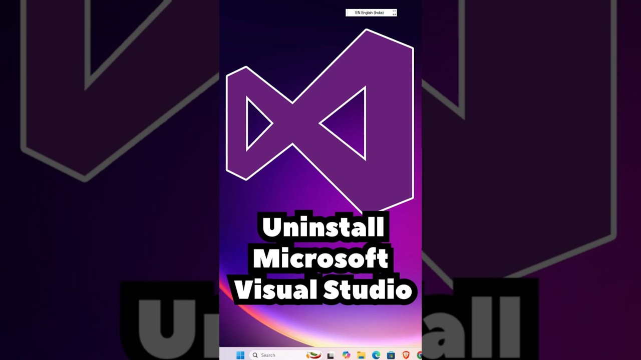 Полное удаление Microsoft Visual Studio с компьютера или ноутбука под управлением Windows 10/11.