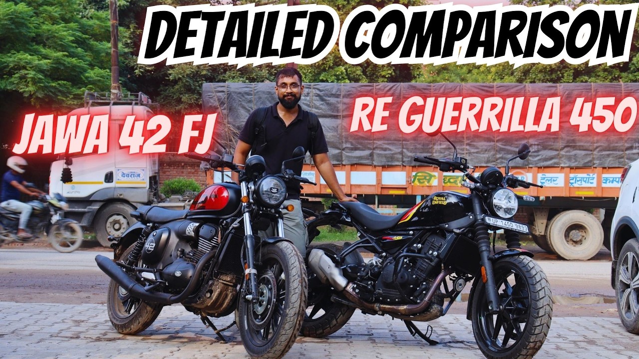 Jawa FJ 42 vs Royal Enfield Guerrilla 450 Detailed Comparison