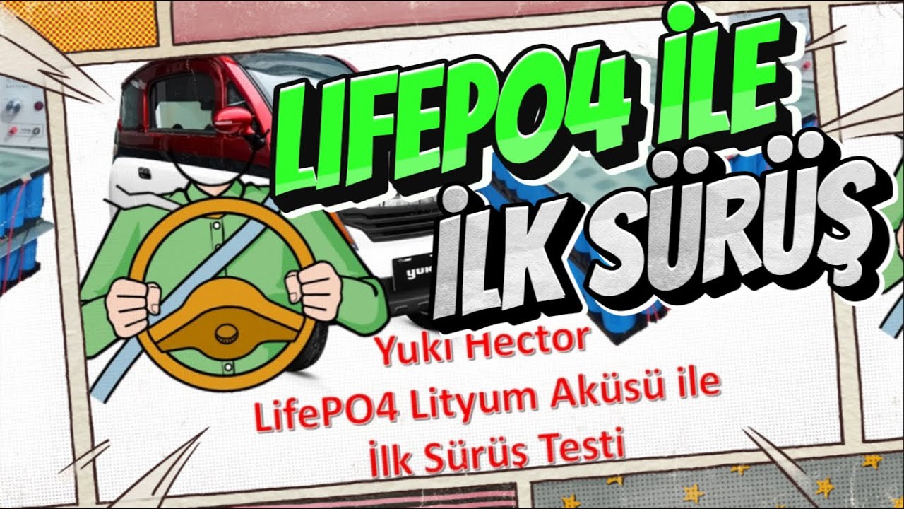 Yuki Hector LifePO4 Akü İle İlk Sürüş Testi ve İç Aydınlatma İçin Pratik Çözüm