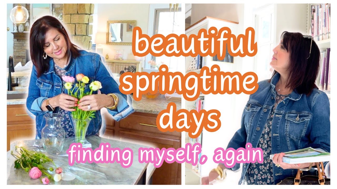 🌷☀️Beautiful Spring Days | 🪴Planting Flowers, Patio Decor, Date Night 💕& a lovely walk in the woods!
