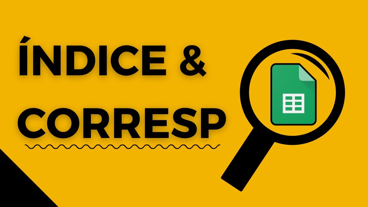 ÍNDICE e CORRESP no Google Planilhas | Google Sheets