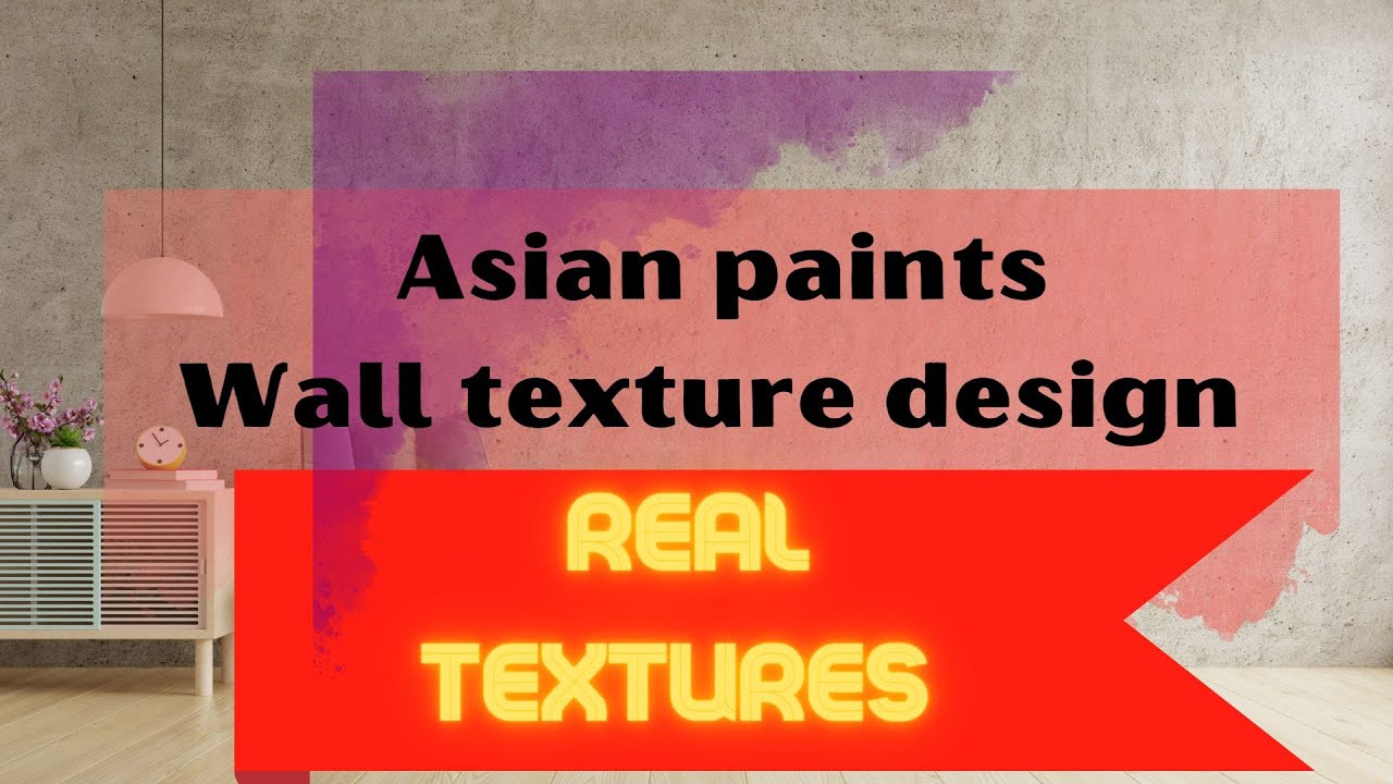 Asian paints wall texture video | accent wall texture for living room and bedroom