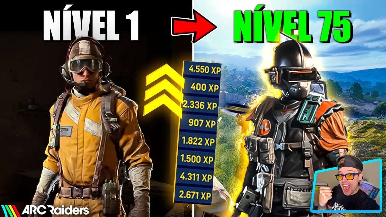 COMO GANHAR XP MAIS R&Aacute;PIDO em ARC RAIDERS - CHEGUE no N&Iacute;VEL M&Aacute;XIMO 75 com essas DICAS e TRUQUES