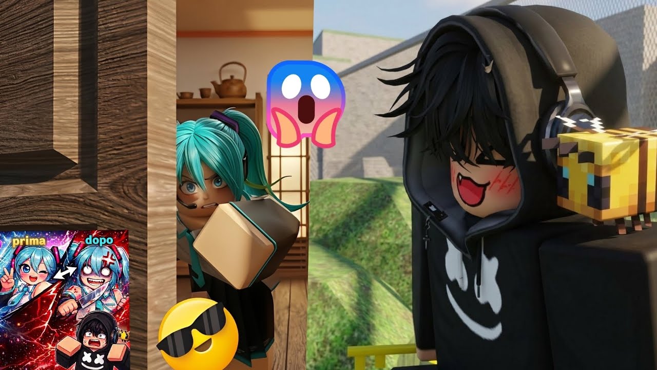 Devo convincere Miku a farmi uscire di casa  sensa farmi uccidere 😰 #roblox #Miku #virale #game 