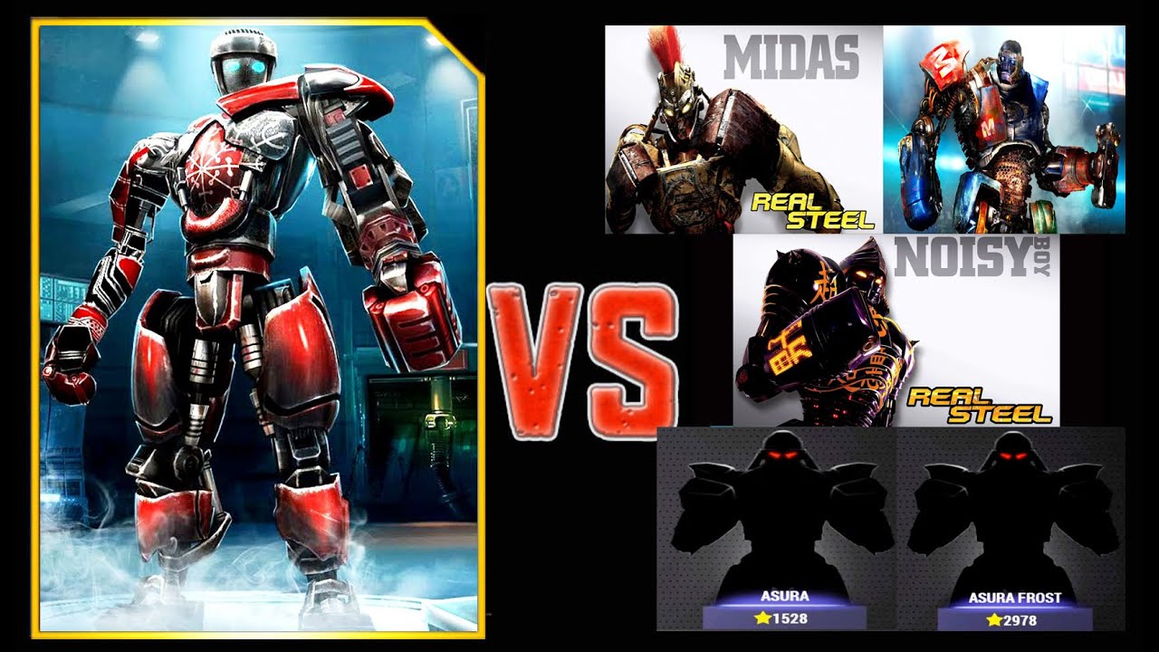 Real Steel Champions ATOM VS ALL BOSSES ROBOTS Series of fights NEW ROBOT(Живая Сталь)