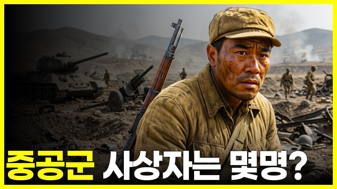 6.25전쟁 당시 중공군은 몇명이나 죽었을까? 중국이 숨겨온 숫자.