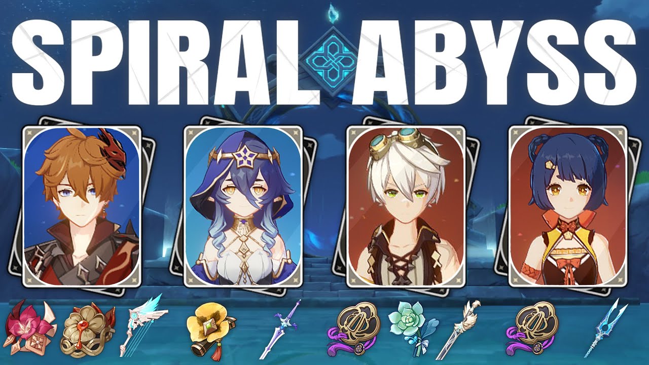 National Lullaby | Abyss 12-2-2 | Tartaglia Layla Bennett Xiangling | Childe | Genshin Impact