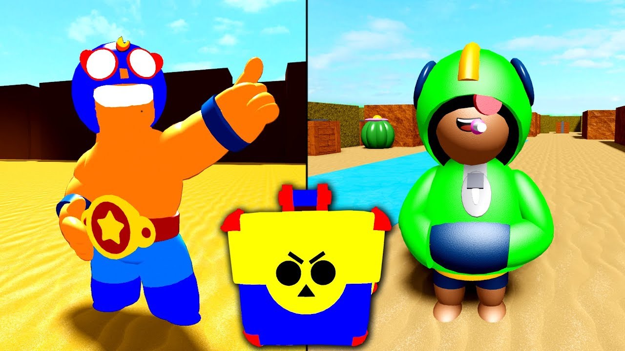 BRAWL STARS PE ROBLOX ! Leon + Skinuri noi Legendare