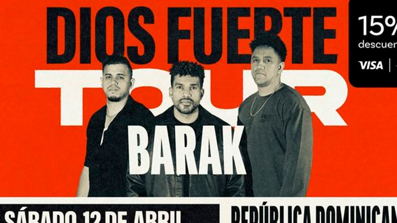 Concierto Barak  REP. DOM. -  en vivo