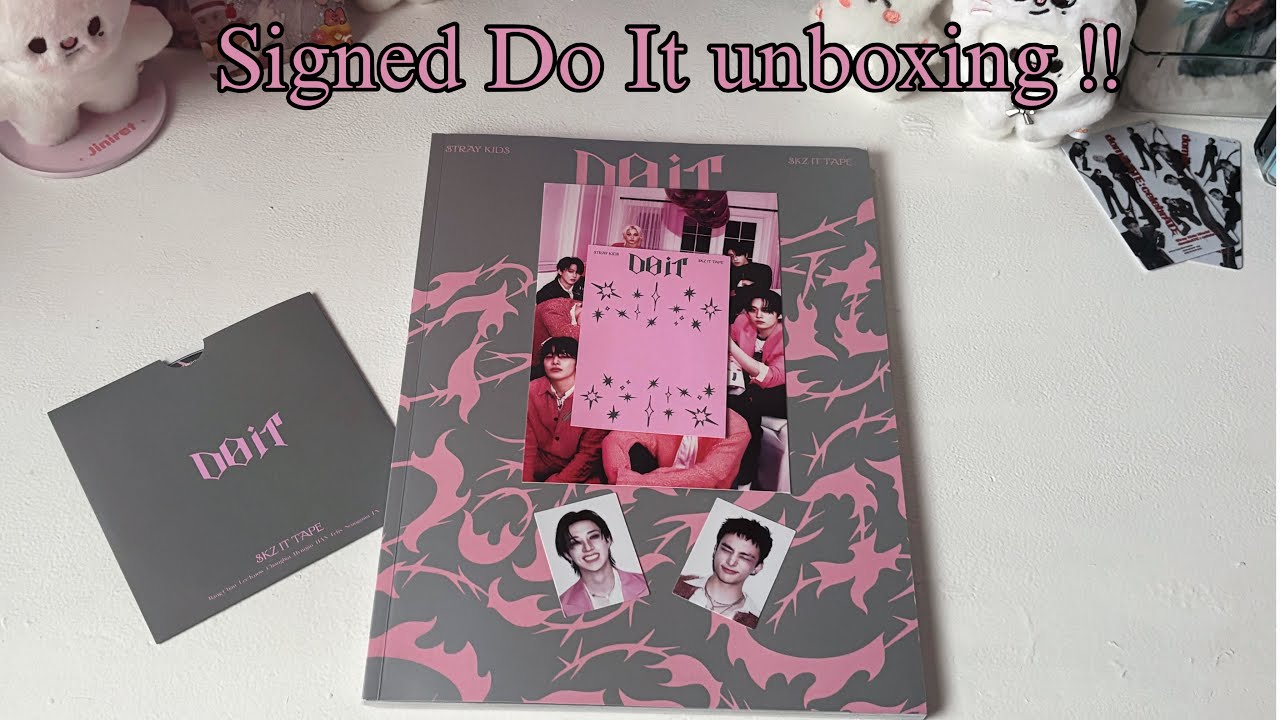 [UNBOXING] SIGNED Do It album !!!