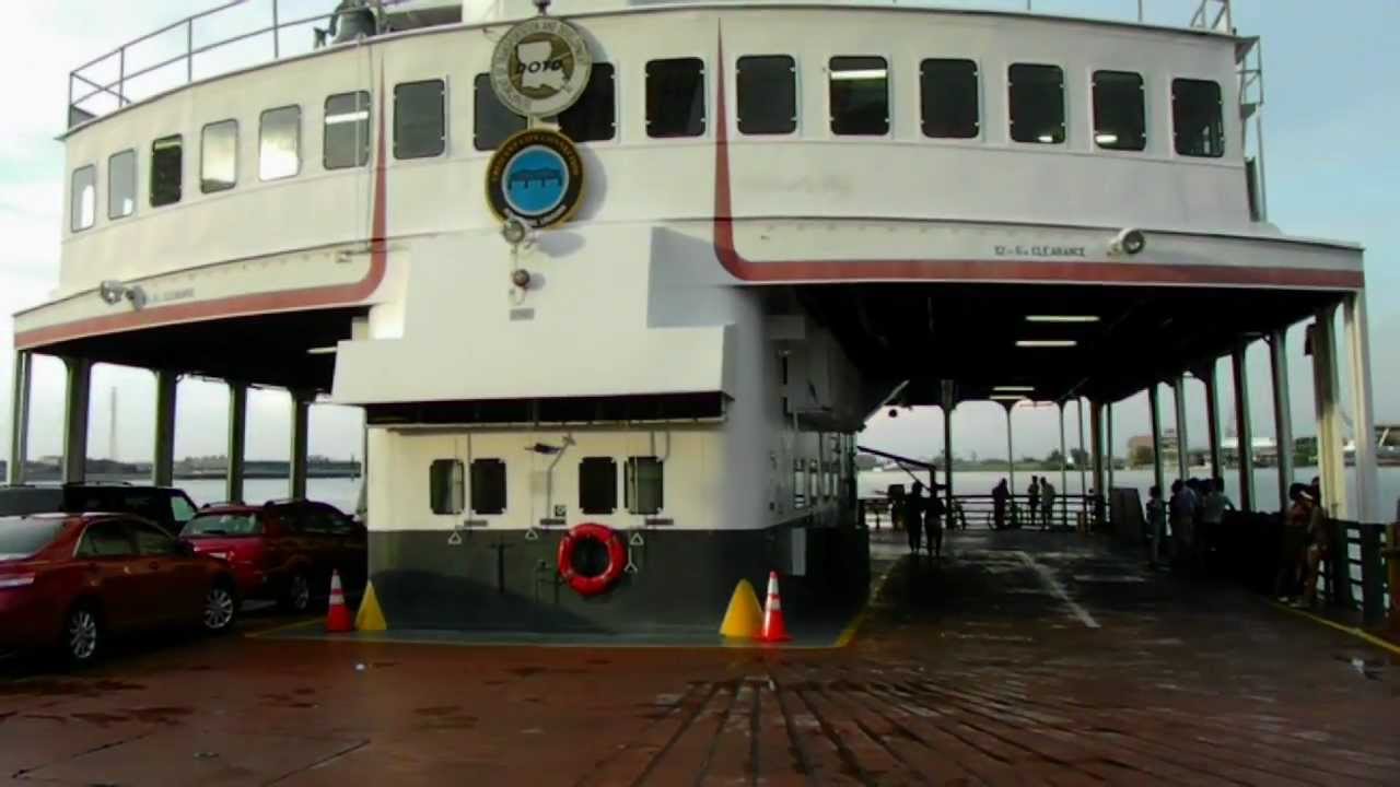 HD Canal Street Algiers Ferry New Orleans Thomas Jefferson Ferryboat Mississippi River Louisiana