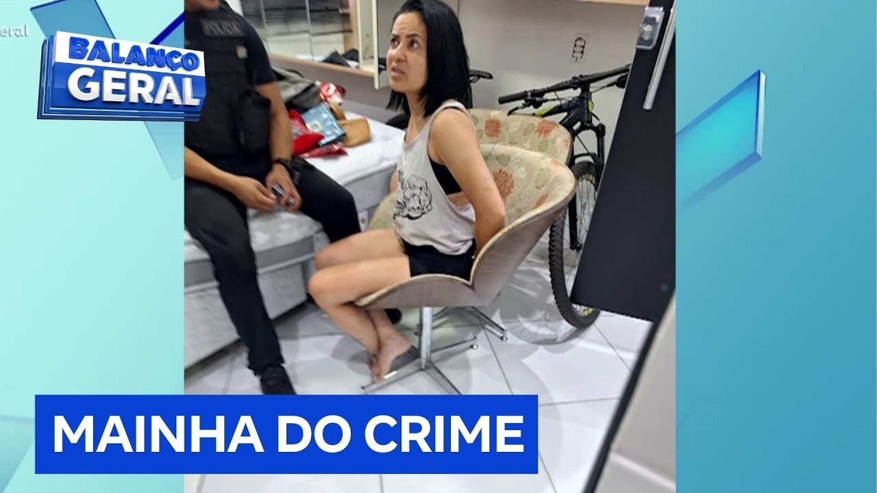 Chefe de quadrilha especializada em roubos que teria envolvimento na morte de ciclista é presa