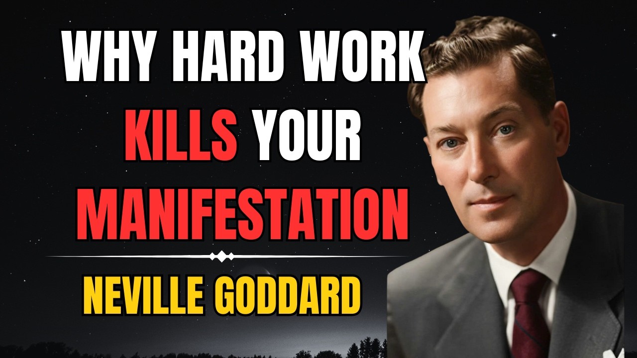 Stop Trying So Hard! Why Willpower Fails & How to Manifest Effortlessly |  Neville Goddard