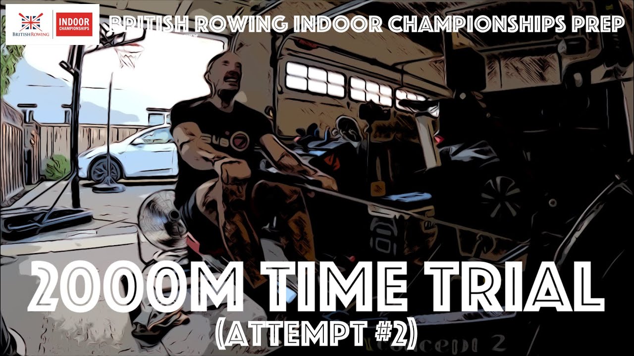 Last 2000m row before British Indoors… Will I hit a PB?!?