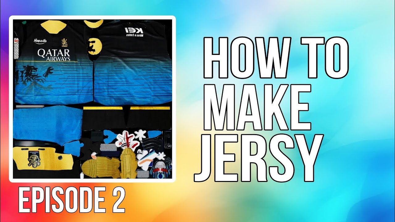 How to Make Jersy For Rc20 / Rc19 | Full Detail Video | Episode 2 