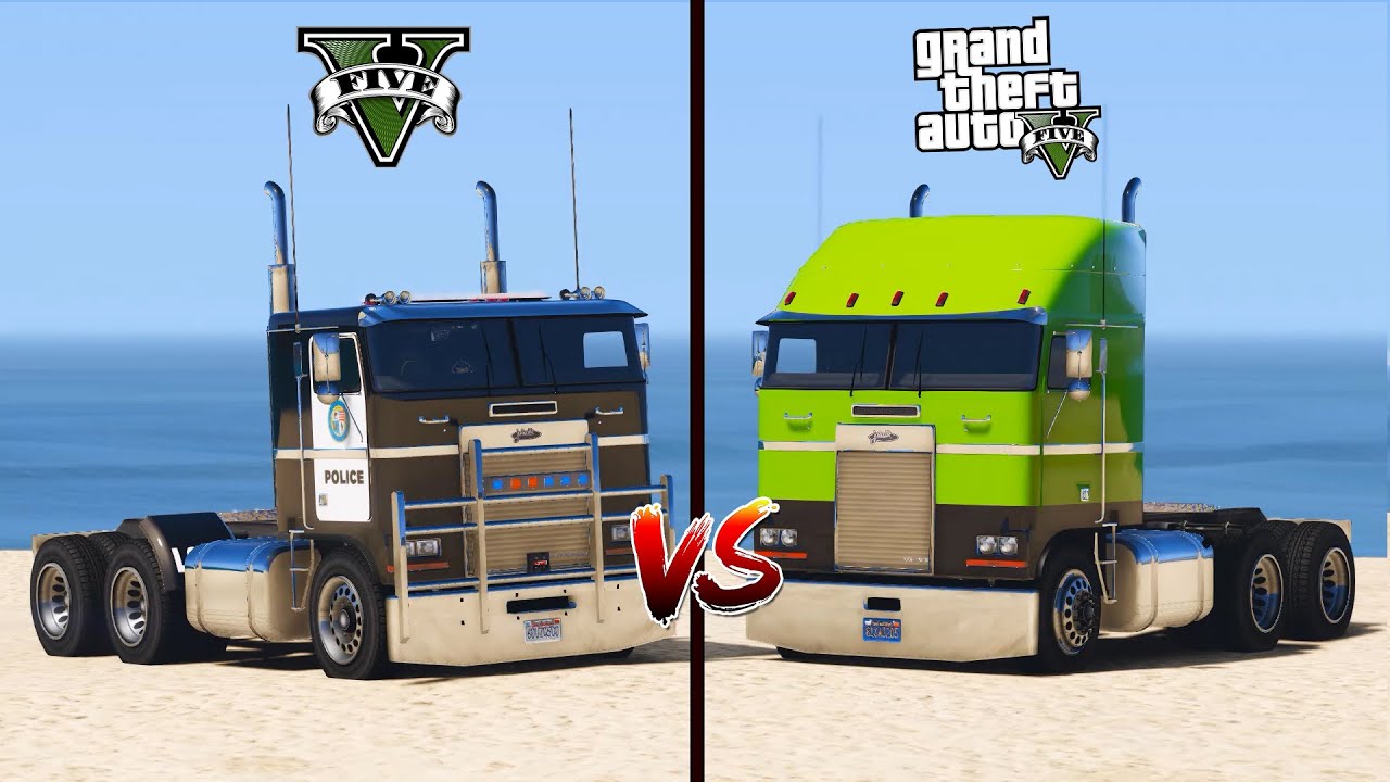 GTA 5: Which Car is More Powerful? Police Hauler or Normal Hauler!
