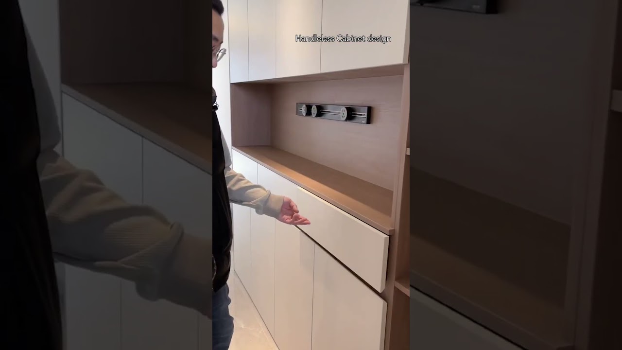 Handleless Cabinet design