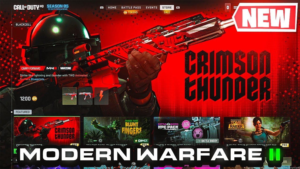 1 New STORE BUNDLE RELEASED In MODERN WARFARE 2 Season 5 RELOADED! 16/09/23