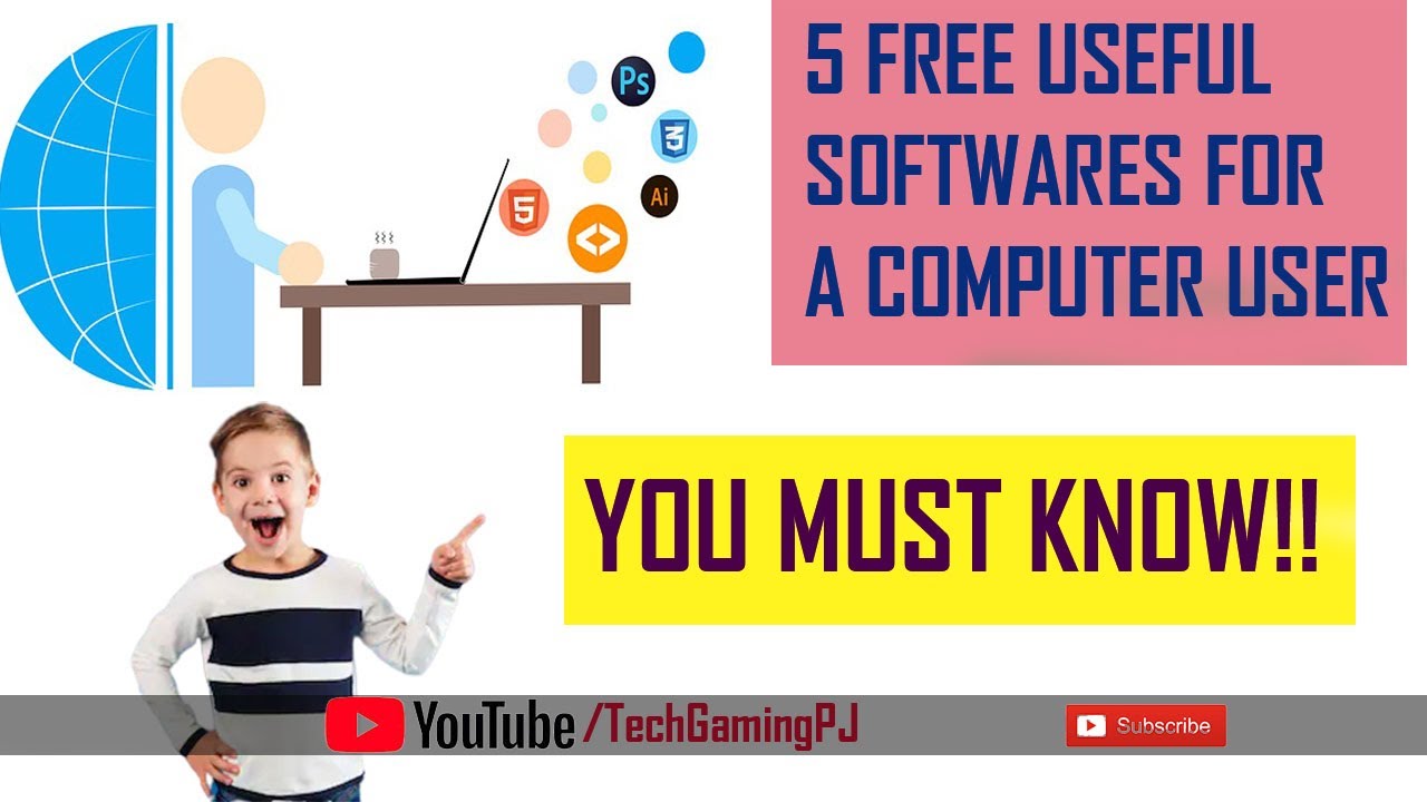 5 Free Useful SOFTWARES l A Computer User must Know
