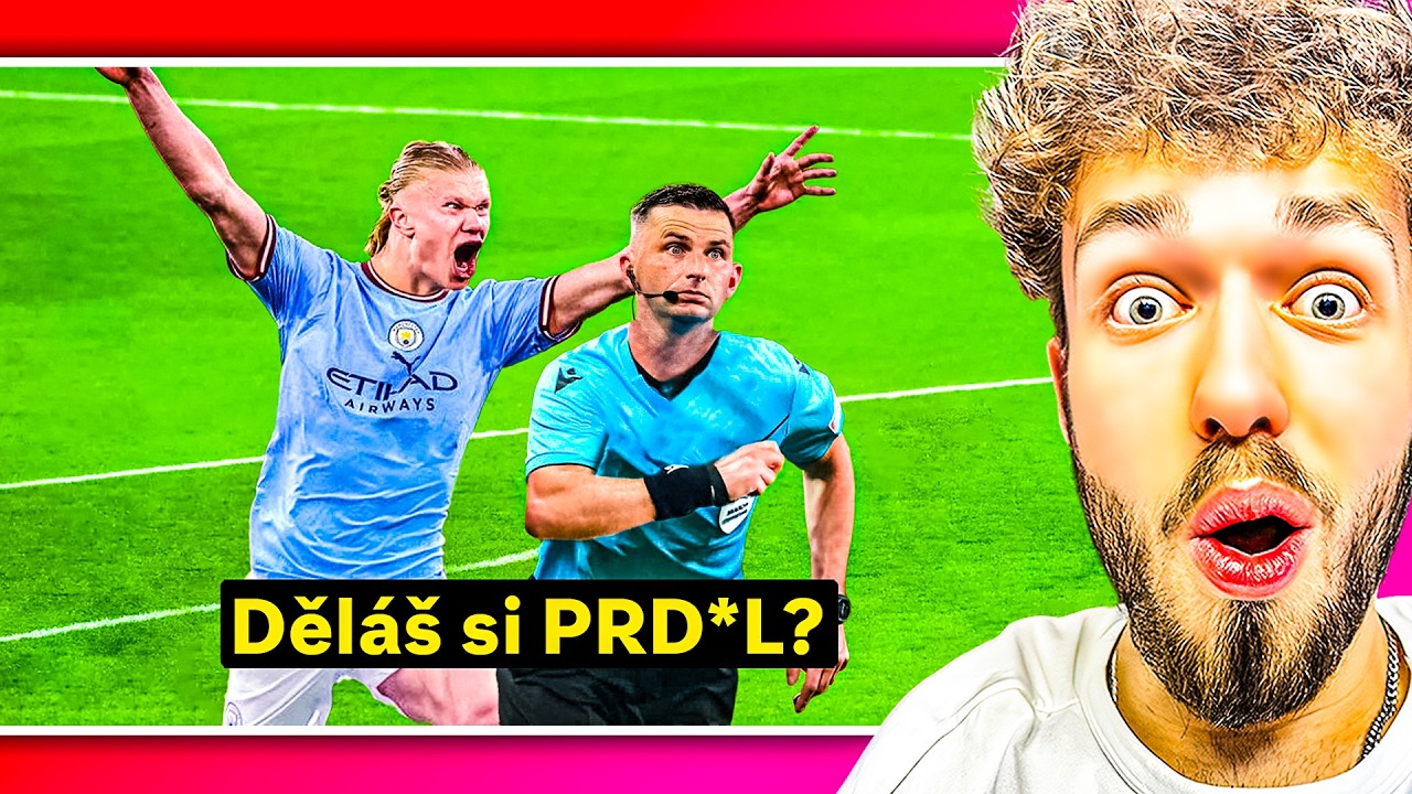 Šílené Kontroverzní Momenty ve Fotbale! 😳🤬