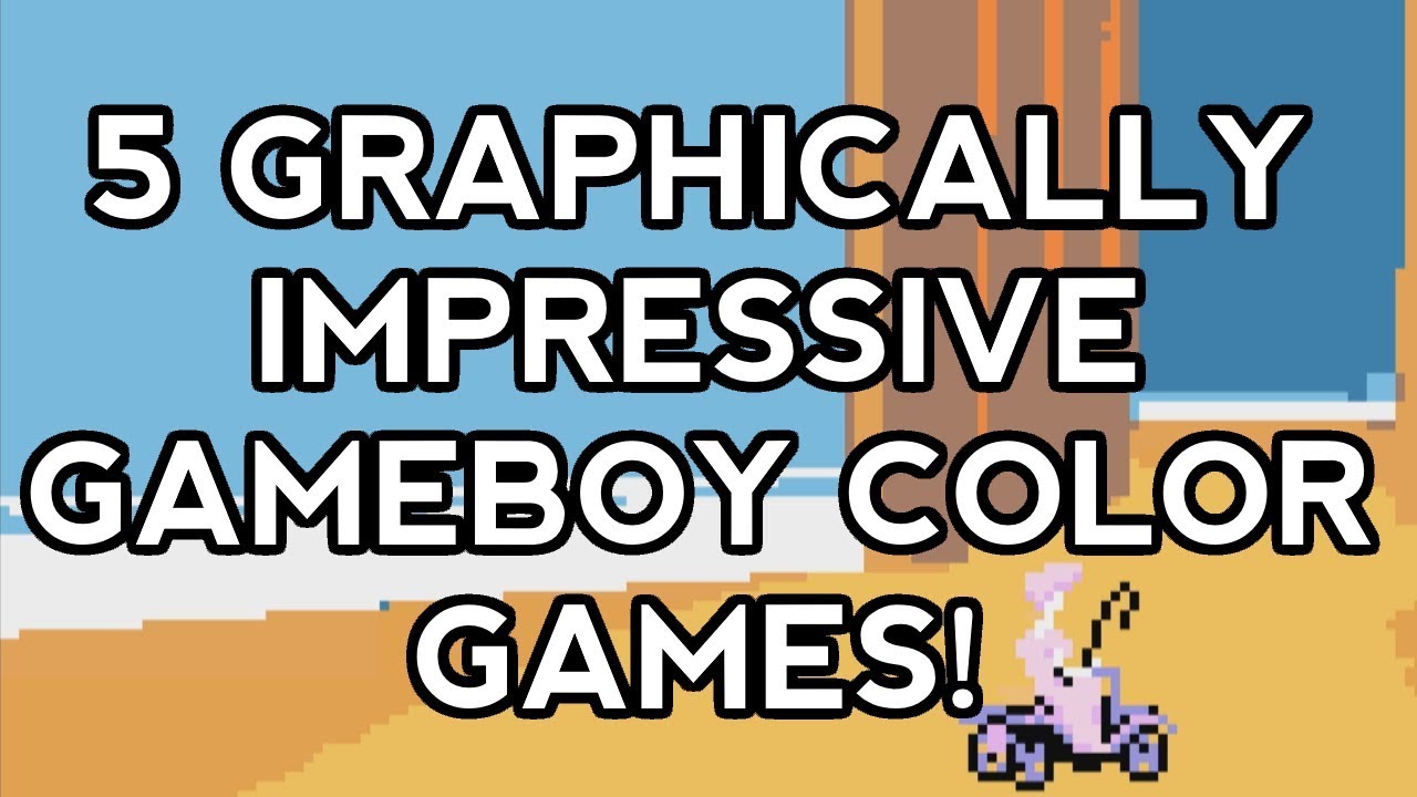5 graphically impressive Gameboy Color games - minimme