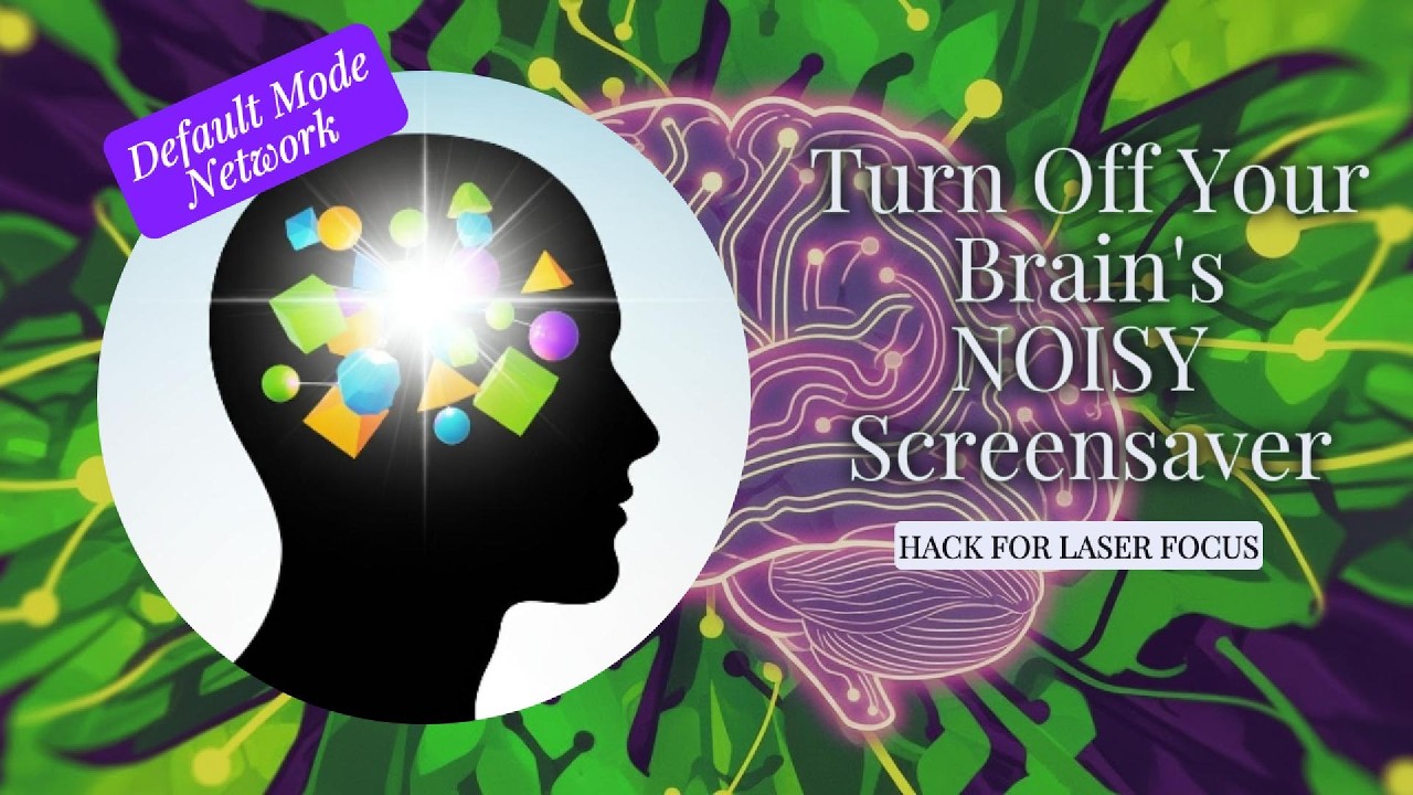 Turn Off Your Brain's NOISY Screensaver: Default Mode Network (DMN) Hack for Laser Focus Performance