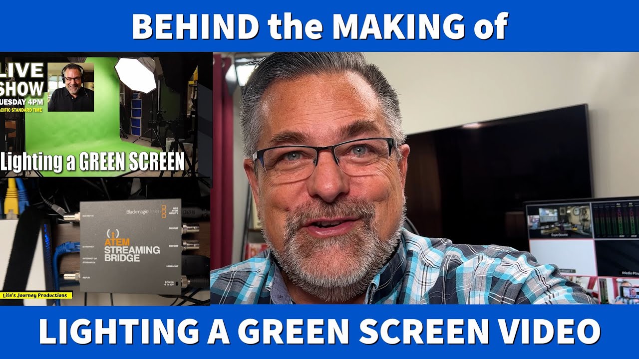 Behind the Making of my Lighting the Green Screen Live & Streaming Bridge.
