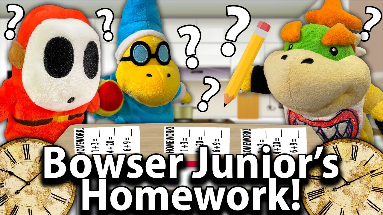 MagicalMarioBros: Bowser Junior's Homework!
