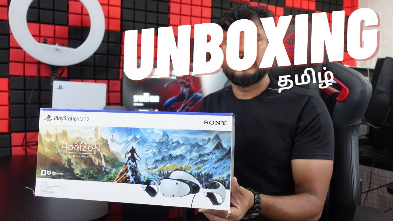 Unboxing & Setup & Testing PSVR 2 INDIA HORIZON VR Call of the Mountain with PS5