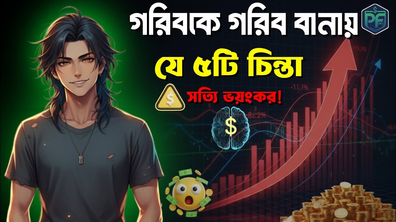 এই চিন্তাধারাই আপনাকে গরিব রাখছে – ধনীদের চিন্তা জানুন।poor vs rich mindset