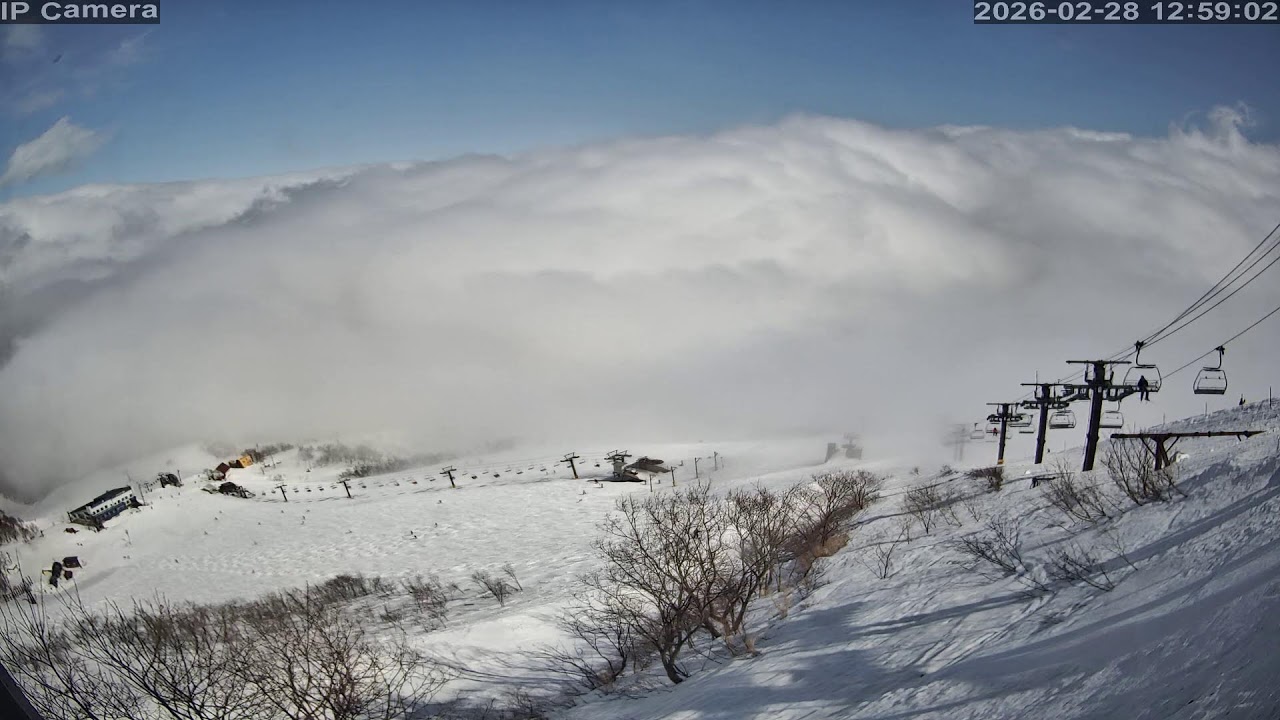 Camera 白馬八方尾根 - 2026-02-28 12:42