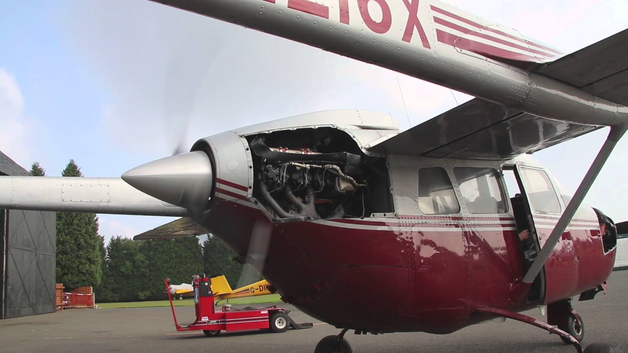 Cessna 337 Ground Run