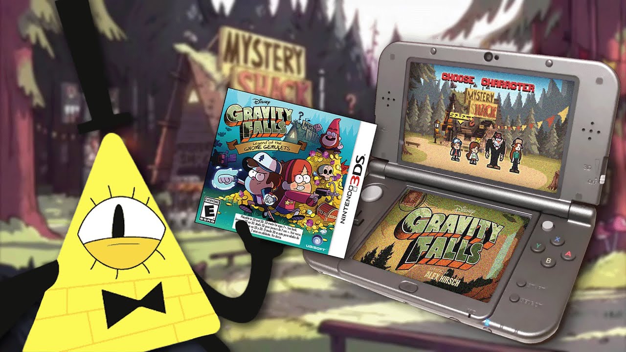 Забытая игра Gravity Falls 3DS | Ретроспектива легенды о гномах-самоцветах