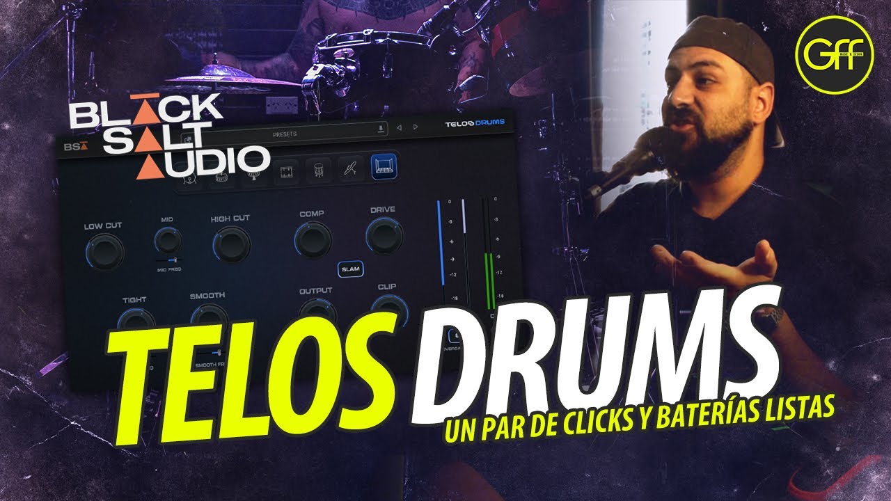 BSA Telos Drums - Un par de Clicks y BATERÍAS LISTAS