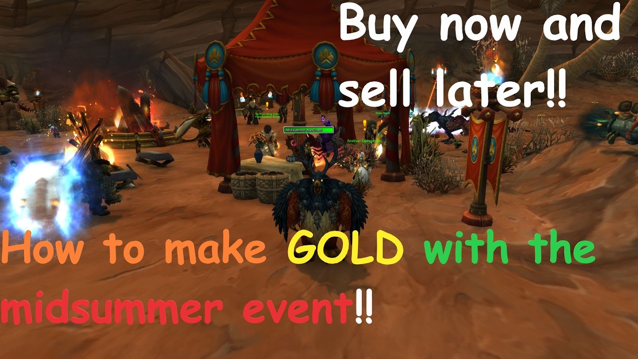 How to turn Midsummer event into GOLD!!