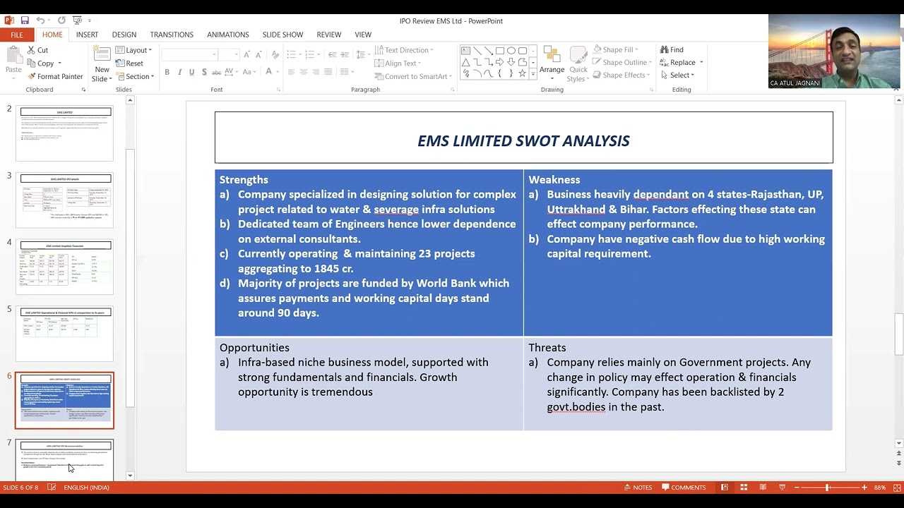 EMS Limited IPO Analysis