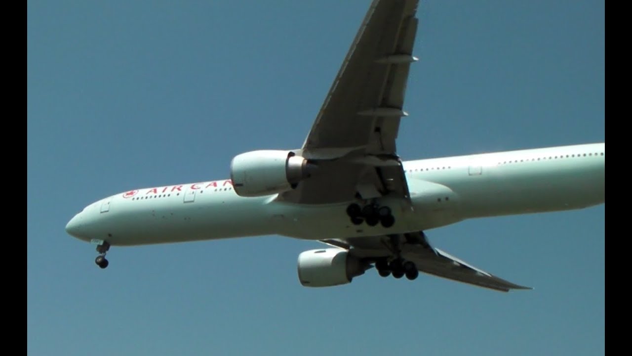 (HD) Air Canada 777-300ER [C-FIVM] Landing on Rwy 24R as ACA873 @ Toronto Pearson - YYZ/CYYZ