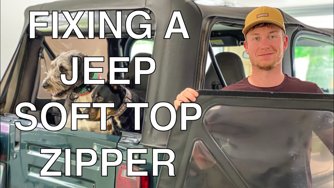 Fixing a Jeep Soft Top Zipper | Jeep HOW TO